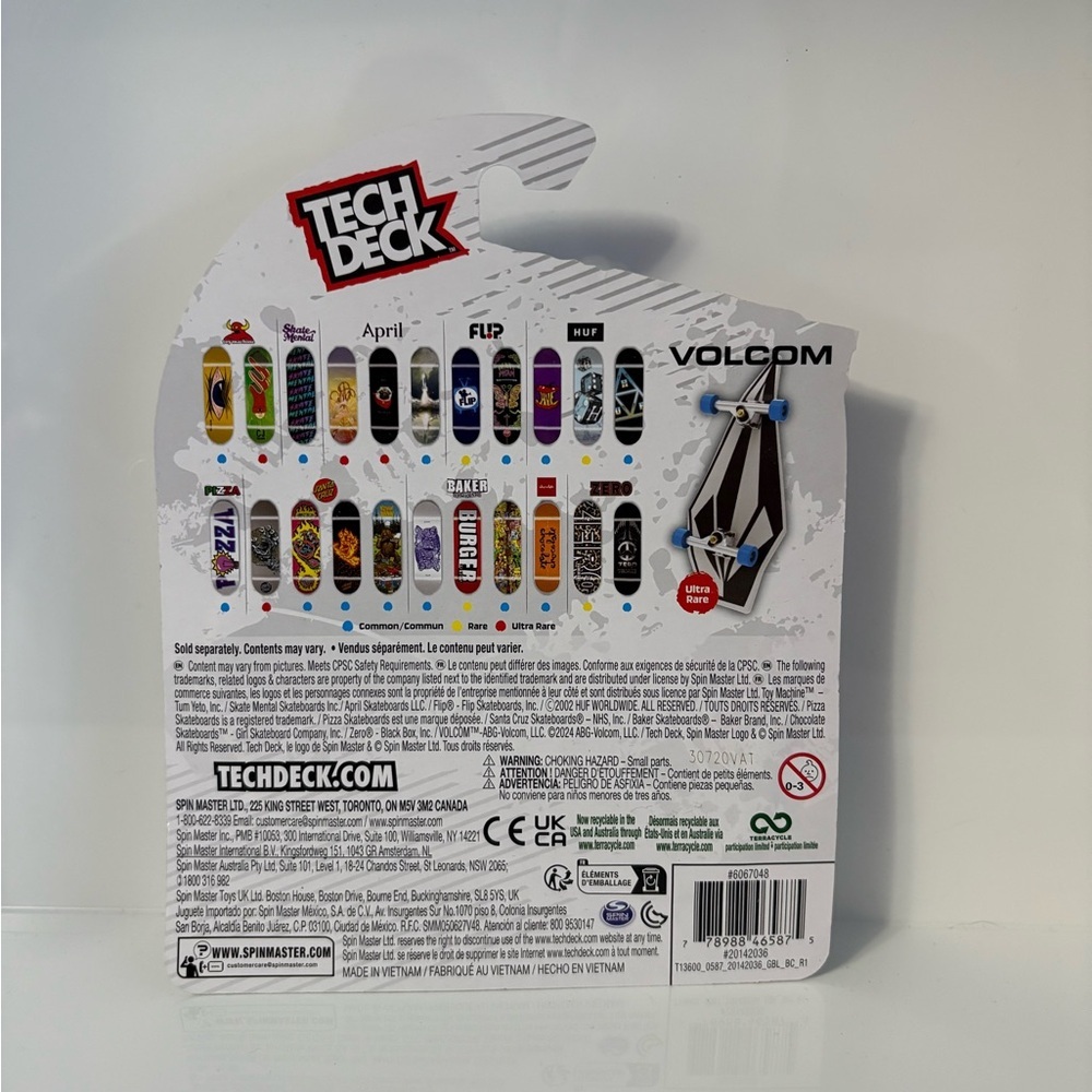 ULTRA RARE BRAND NEW SEALED TECH DECK VOLCOM SERIES - Picture 2 of 2